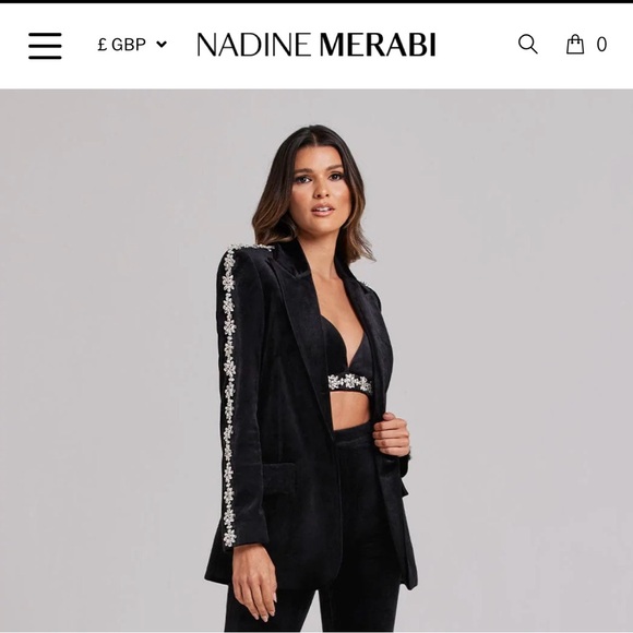 Nadine Merabi Davina Blazer - Picture 6 of 12